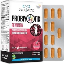 Starseven Zade Vital Feminen Probiyotik Takviye Edici Gıda 30 Kapsül (1 x 30 Adet)