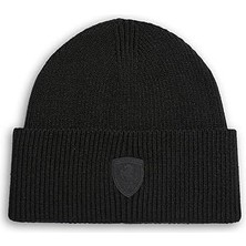 Starseven Unisex Yetişkin Ferrari Mid Crown Beanie Şapka Black Tek Beden
