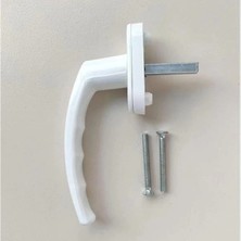 Pvc Pimapen Pencere Kolu Balkon Sürme Kapı Kolu (2, Beyaz)