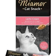 Mıamor Cream Somonlu Kedi Ödülü 6X15 G