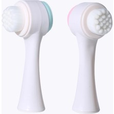 Urfakent Çift Taraflı 3D Yumuşak Yüz Bakım Fırçası