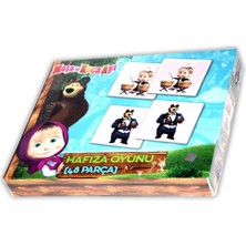 NW NessiWorld MS7572 Maşa ile Koca Ayı Hafıza Oyunu -Laço