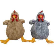 NW NessiWorld PB31557-23 Peluş Oturan Tavuk 23 cm