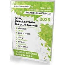 Pelikan Tıp Teknik Yayıncılık 2026 Gys Üds Çevre Şehircilik ve Iklim Değişikliği Bakanlığı Soru Bankası Çözümlü Görevde Yükselme Ünvan Değişikliği