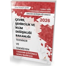 Pelikan Tıp Teknik Yayıncılık 2026 Gys Üds Çevre Şehircilik ve Iklim Değişikliği Bakanlığı Tekniker ve Teknisyen Soru Bankası Çözümlü Görevde Yükselme Ünvan Değişikliği