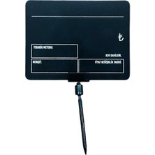 Saplamalı Fiyatlık Ürün Künyelik (Pakette 10 Adet)