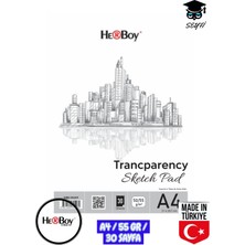 Seyfi Kırtasiye 20X30 cm A4 Aydınger Defteri 55 gr 30 Sayfa Telli 39700 Herboy