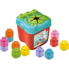 NW NessiWorld 17807 Soft Clemmy - Yumuşak Blok Kovası - 15 Parça 6-36 Ay