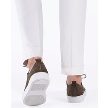 Vantaggio Shoes Valon Bağcıklı Delikli Süet Erkek Sneaker Ayakkabı