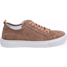 Vantaggio Shoes Valon Bağcıklı Delikli Süet Erkek Sneaker Ayakkabı