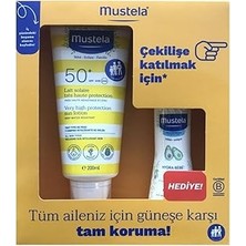 Starseven Mustela Güneş Losyonu SPF50 200 ml + Mustela Hydra Bebe 100 ml