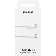 Day Samsung EP-DN975BWEGWW 5A Typec 100 cm Kablo Beyaz