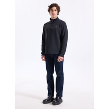 Wrangler Normal Bel Straight Siyah Erkek Denim Pantolon MW12175001 Siyah Denim Pantolon