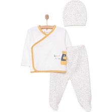 Bebbek Bebbek, Erkek, Zıbın-Şapka-Patikli Alt, Bebe Yaka