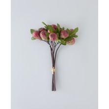 English Home Fig Branch Tek Dal Yapay Çiçek 33 cm Mor