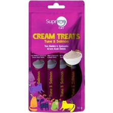 Butik Supreme Cat Ton Balıklı ve Somonlu Sıvı Kedi Ödül Maması 1 Adet 4X14 gr