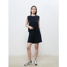 Soulife Beli Lastikli Kadın Şort