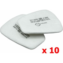 Titech Airless 5N11 N95 Partikül Toz ve Sis Filtresi P2 (10'lu Paket)