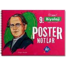 Kr Akademi 9. Sınıf Maarif Modeli Biyoloji Poster Notlar Kr Akademi Yayınları