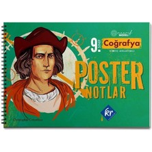 Kr Akademi 9. Sınıf Maarif Modeli Coğrafya Poster Notlar Kr Akademi Yayınları