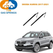 Tvm Gas Springs Skoda Karoq 2017-2021 Elektrikli Bagaj Amortisörü Sağ / Sol (Takım)