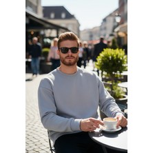 Buratti Regular Fit Bisiklet Yaka Pamuklu İçi Tüylü Yumuşak Şardonlu Sweat Erkek SWEAT 5905255