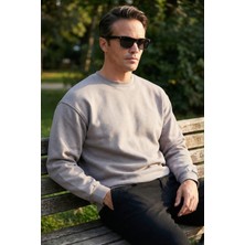 Buratti Regular Fit Bisiklet Yaka Pamuklu Içi Tüylü Yumuşak Şardonlu Sweat Erkek Sweat 5905255