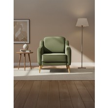 Rolivs Mokka Berjer - Aletsiz Kurulum - Kadife Kumaş Bazalt Yeşili