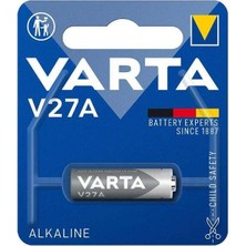 Varta V27A / LR27 Alkalin 12 Volt Para Pil Tekli