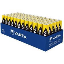 Varta Super Heavy Duty Çinko Aaa Ince Kalem Kumanda Pili (60'lı Paket)