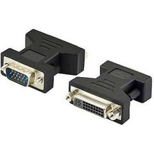 Powermaster PM-5260 VGA - DVI Dişi 24+5 Pin 15 Pin Erkek Dönüştürücü Çevirici Aparat (Vga To Dvı)