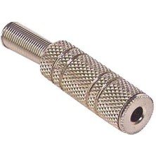 3.5 mm Stereo Dişi Metal Uzatma Jack