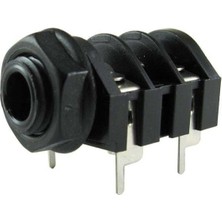 Powermaster 6.3 mm Gitar Jack Şase Yatık Mono