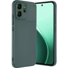 Newface Oppo Reno 14F Kılıf Focus Carbon Desen Silikon Kapak