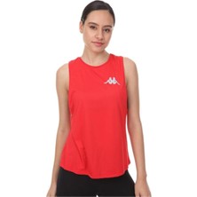 Kappa Kadın  Kırmızı Kolsuz T-Shirt