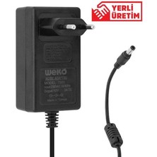 Weko 12 Volt - 3 Amper - 36 Watt 5.5*2.5 Uçlu Plastik Kasa Priz Tip Adaptör