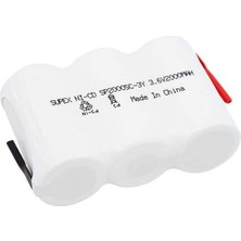 Supex 3'lü Yanyana 3.6V 2000 Ma Süpürge Pili