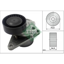 Ina 534010310 Alternatör Gergi Rulmanı Kütüklü Volvo S40 95-04 S60-S80-S70-V40-C70-V70-XC70-XC90 9497331-30757057-30637141