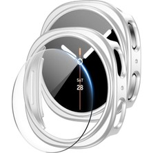MobaxAksesuar Samsung Galaxy Watch 8 Classic 46MM Sert Pc Kasa ve Ekran Koruyucu