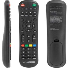Zibox Magbox Vip - Dragon - Luna / Sunny 14850 / Akiwa HD / Hometech HT-1010 / Digiline X100 / Astracom Saturn HD / Rowell Mini HD Uyumlu Uydu Alıcı Kumandası