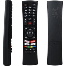Hey Küçük Kalıp Vestel Netflix Youtube Tuşlu Yazısız Lcd Led Tv Kumanda (Rc4390-30100824)