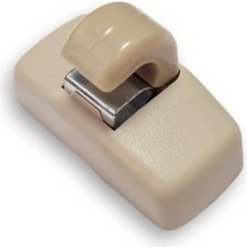 Gkl Seat Leon Mk2 2006-2012 Sağ Sol Güneşlik Tutucusu Ayağı Kancası Klipsi Bej Krem 3b0857561a 1 Adet