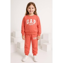 Nipperland 2 Iplik Gap Original Baskılı Kız Çocuk Günlük Eşofman Takımı