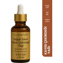 Villenature Soğuk Sıkım Kayısı Çekirdeği Yağı “apricot Kernel Oil” Prunus Armeniaca 50 ml