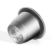 Schulzz Espresso Uyumlu Düz Çelik Tekrar Doldurulabilir Kahve Kapsülü