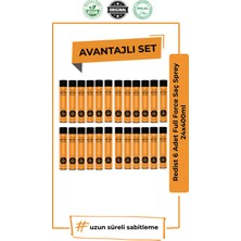 Redist 24 Adet Avantaj Set Full Force  Saç Spreyi 400 ml | Kalıcı Şekiller
