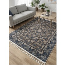 Bazaar Forum Bambu Premium Etnik Desenli Salon Halısı, Koridor Halısı, Yatak Odası Halısı
