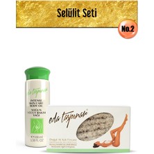 Eda Taşpınar Selulit Seti.no.2: Doğal At Kılı Fırça Vücut Bakım Yağı , İpeksi Cilt