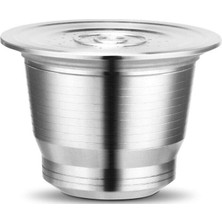 Schulzz Espresso Uyumlu Paslanmaz Çelik Tekrar Doldurulabilir Kahve Kapsülü