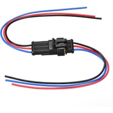 Gözpar Oto 3 Kablolu Karşılıklı Konnektör Soket Su Geçirmez 300V-10A